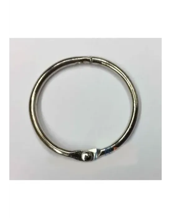 Kilitli Yuvarlak Halka, 2cm - 100 Adet