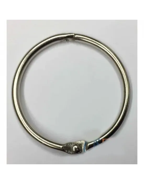 Kilitli Yuvarlak Halka, 4cm - 100 Adet