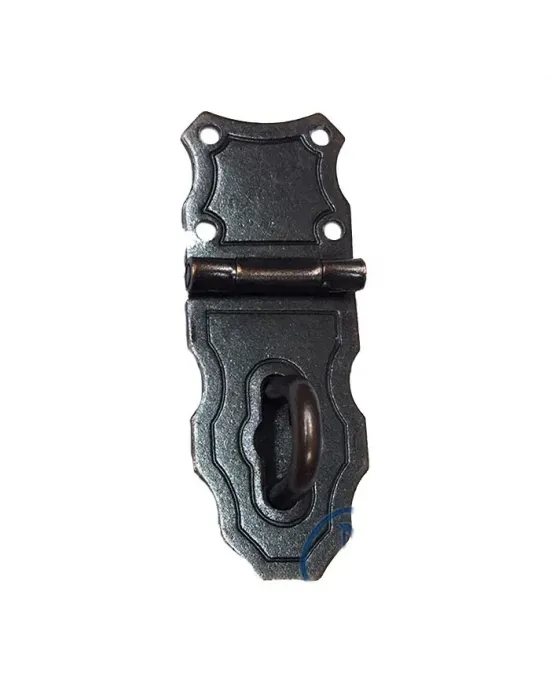 Klasik Küçük Sandık Askısı - 20x55mm, Oksit, 1 Adet