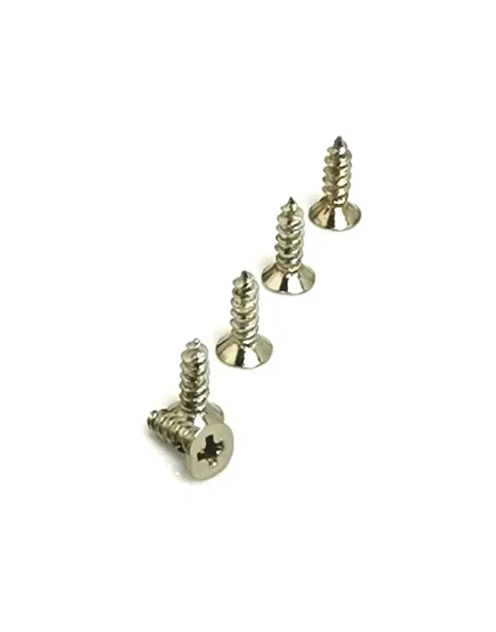 Klips, Menteşe, Ayak, Ağaç, Sunta Vidası 2,2x7,5mm - Nikel 1000 Adet