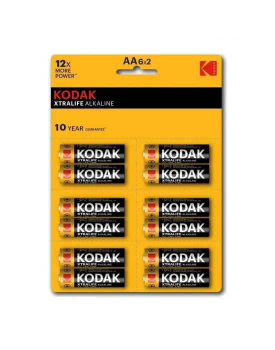 Kodak 12 Adet Aa Xtralife Alkalin Kalem Pil