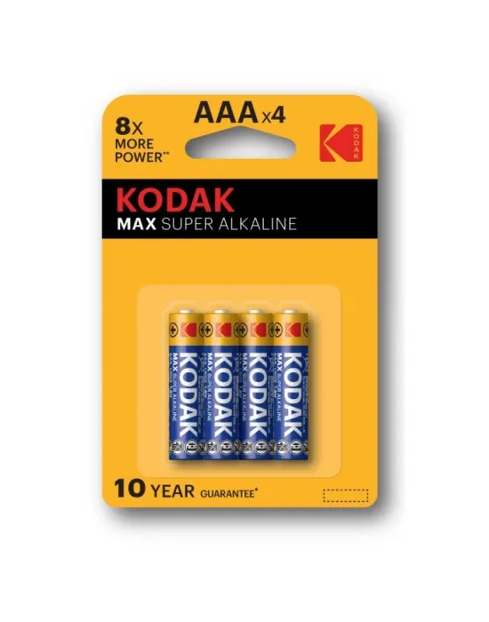 Kodak  4 Adet Max Super Alkalin İnce Pil