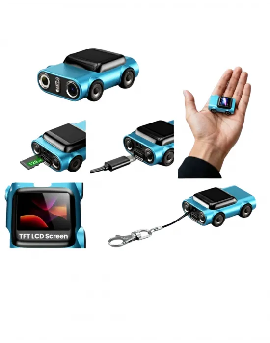 Kompakt Dash Kamera Usb Şarj Tf Kart Destekli