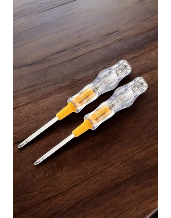 Kontrol Kalemi Nikel Kaplama Çift Başlıklı Test Cihazı