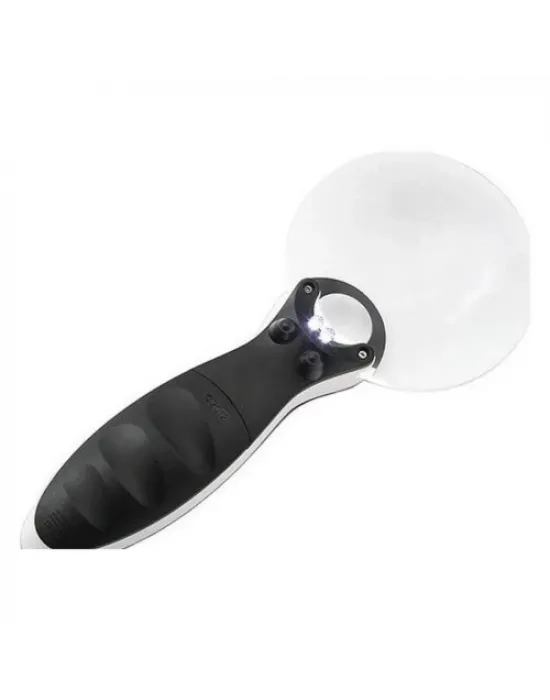 Kontrolü Için 10x 20x,2led Işıklı El Büyüteç