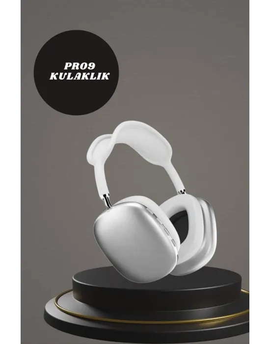 Kulak Üstü P9 Kablosuz Bluetooth Kulaklık Ve 7 Kordonlu Akıllı Saat