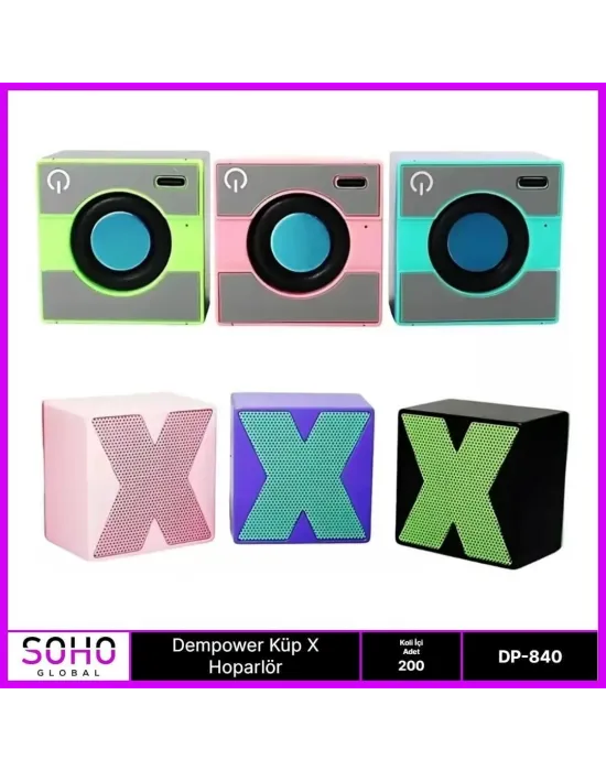 Küp X Mini Hoparlör