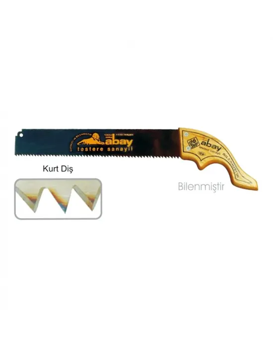 Kurt Diş El Testere 38 Cm - Ahşap Sap
