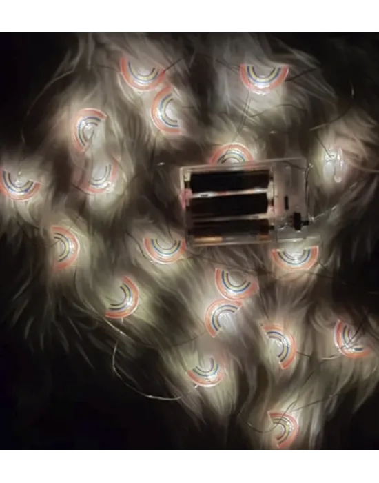 Led Işıklı Gökkuşağı Dekoratif Işıklı İp