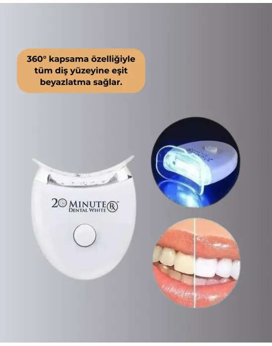 Led Işıklı Profesyonel Diş Beyazlatma Seti