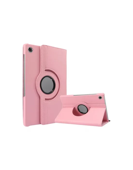 Lenovo Tab M10 Tb311fu Kılıf 360 Tablet Deri Kılıf - Pembe
