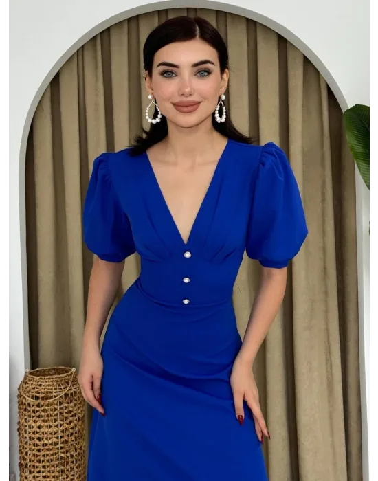 Linda Midi Elbise