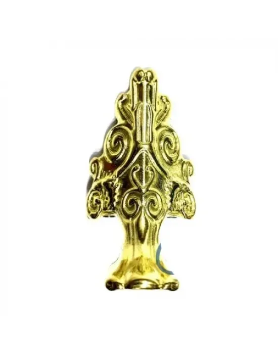 Lükens Sandık Ayağı, Kutu Ayak 4 Cm - Sarı