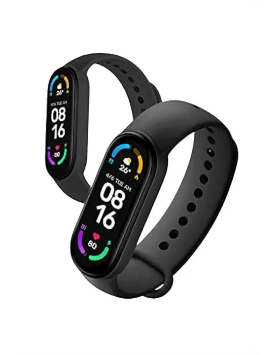 M6 Akıllı Bileklik Siyah Adımsayar Spor Takibi Android Ve İos Uyumlu