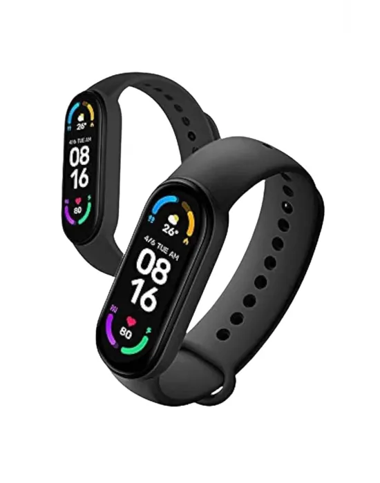 M6 Akıllı Bileklik Siyah Adımsayar Spor Takibi Android Ve İos Uyumlu