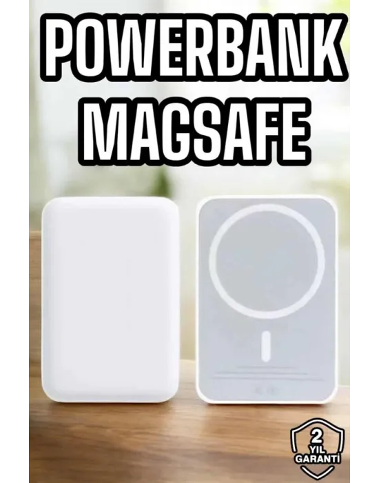 Magsafe Kablosuz Batarya Yüksek Performanslı Manyetik Tasarım Hızlı Şarj