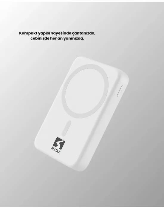 Magsafe Uyumlu 10000 Mah Powerbank