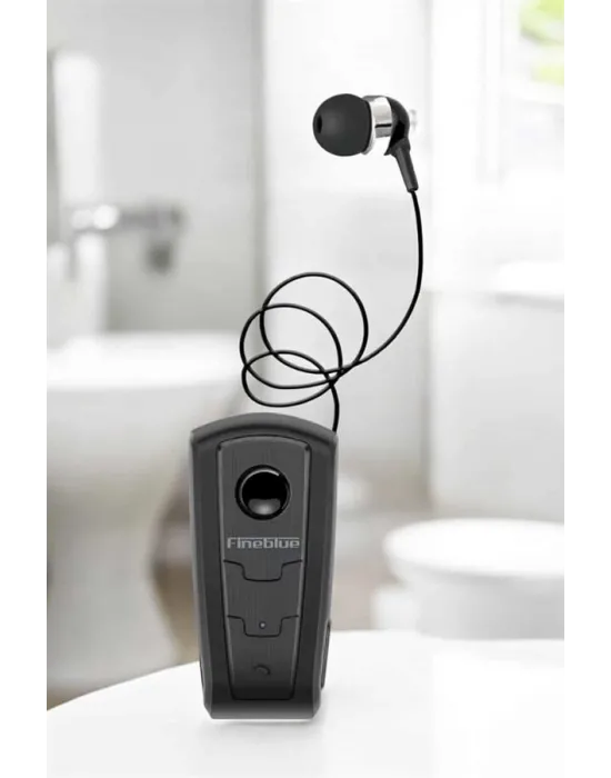 Makaralı Bluetooth Kulaklık Çağrı Cevaplama Kablolu Uzun Pil Ömrü