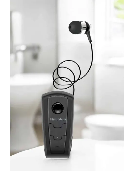 Makaralı Bluetooth Kulaklık Çağrı Cevaplama Kablolu Uzun Pil Ömrü