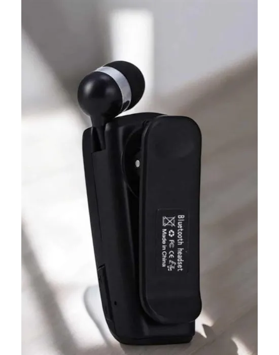 Makaralı Bluetooth Kulaklık Kulak İçi Android İos Uyumlu Titreşimli