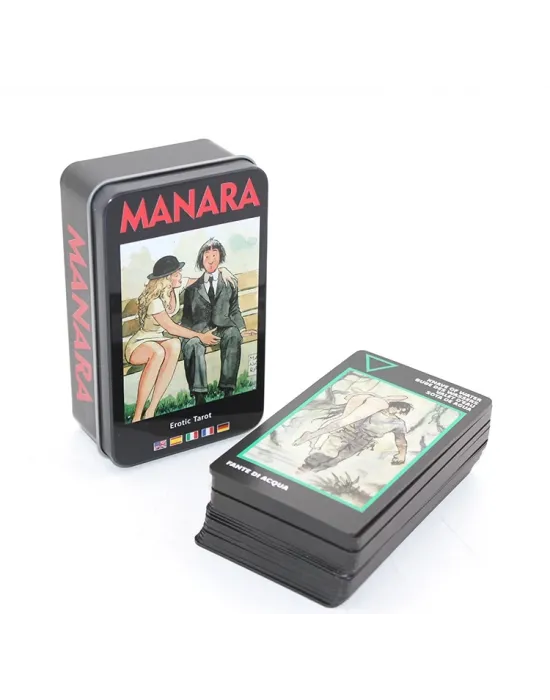 Manara Metal Kutulu Tarot Kartı Alk2813