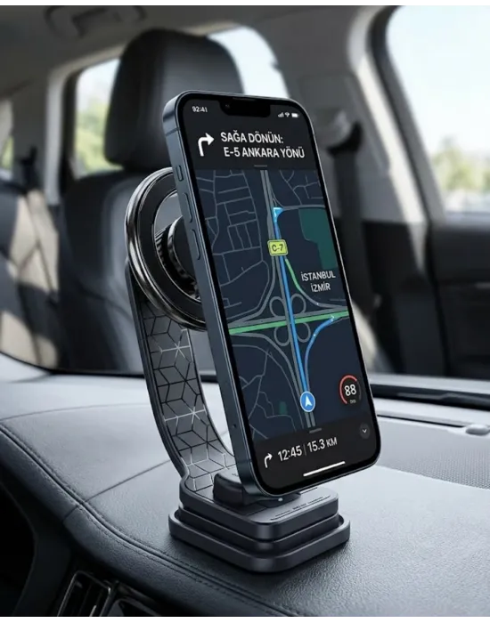 Manyetik Araç Telefon Standı Katlanabilir Telefon Tutucu