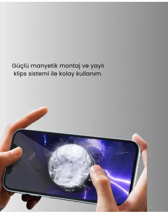 Manyetik Montajlı Kompakt Telefon Soğutucu