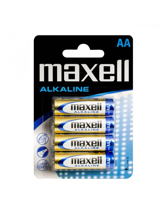 Maxell Lr6 Aa Alkalin Kalem Pil 4’lü Paket Blister