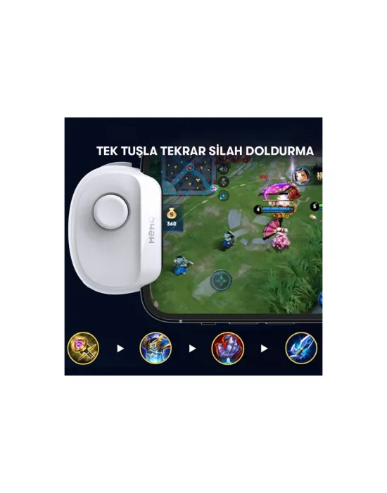 Memo Mb01 Oyun Tuşu - Siyah