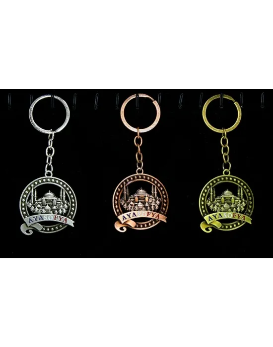 Metal Ayasofya Anahtarlık Alk2205