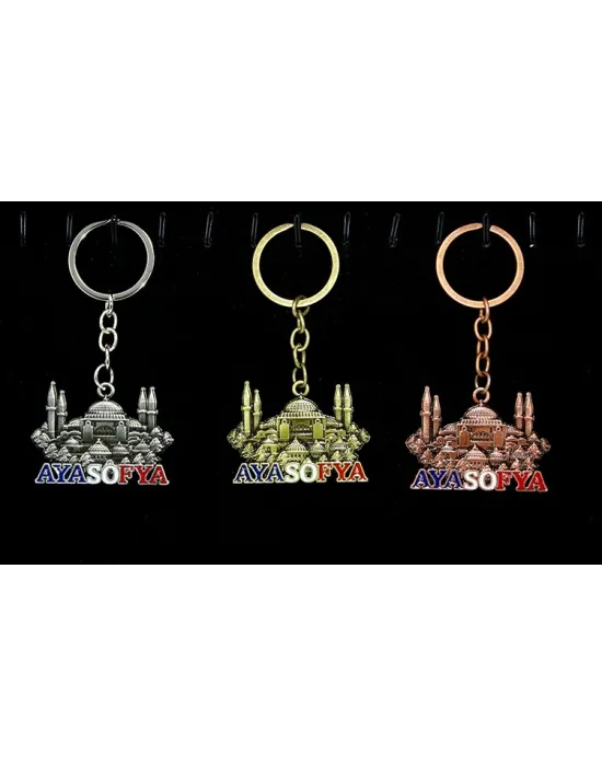 Metal Ayasofya Anahtarlık Alk2206