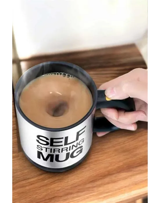 Mikser Kupa Yazılı Mug Bardak Karıştırma Özelliği
