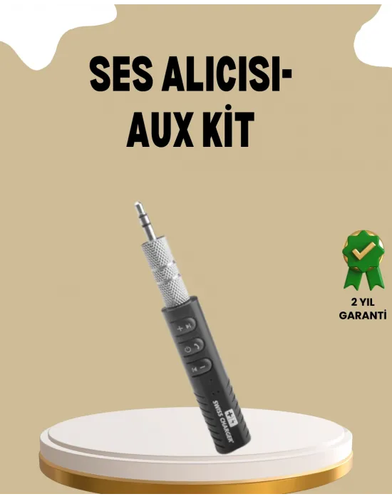 Mini Bluetooth Ses Adaptörü – Hoparlör, Araç Radyosu Ve Kulaklık İçin