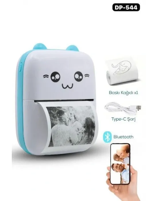 Mini Printer Etiket Çıkarıcı Yazıcı