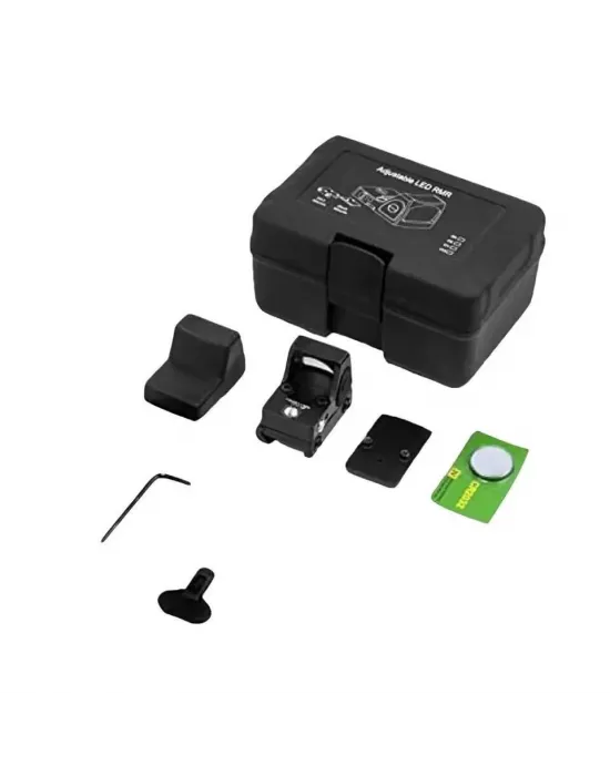 Mini Tactical Reflex Red Dot Sight 22mm  Kompakt Tasarım, 7 Kademeli Aydınlatma