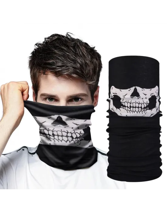 Motorcu Boyunluk Baf Buff Bandana 25x48 Cm Model 7