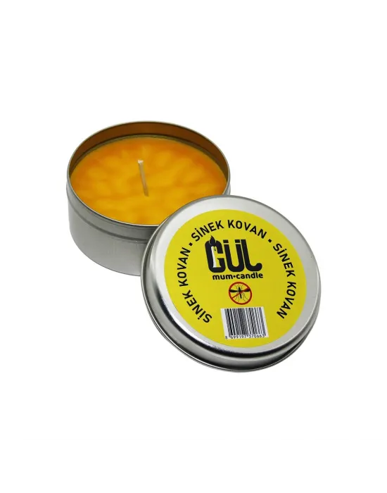 Mum Candle Sinek Kovan Mum Teneke Kutu