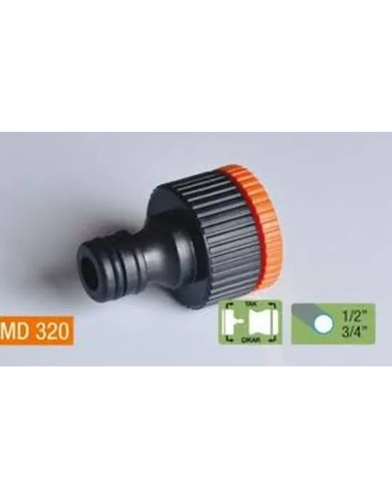 Musluk Bağlantı Adaptörü Dişi 1/2-3/4