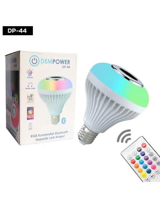 Müzikli Bluetooth Ampul