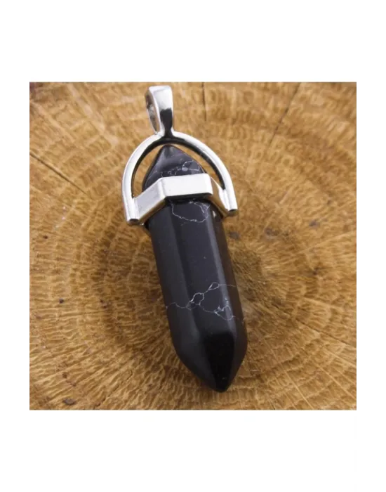 Obsidyen Point Kolye Ucu