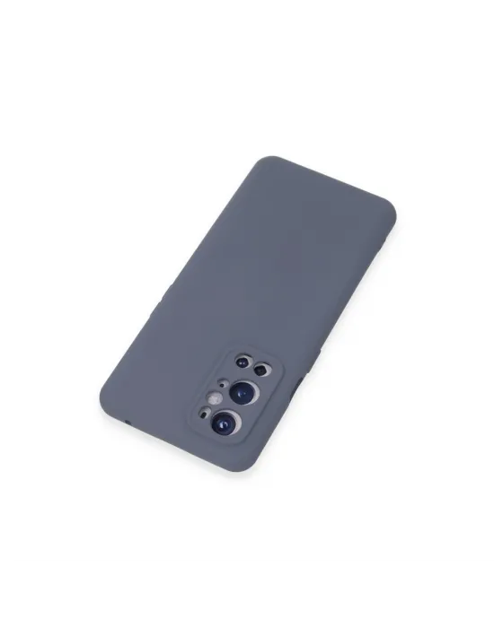 One Plus 9 Pro Kılıf Nano İçi Kadife Silikon - Gri