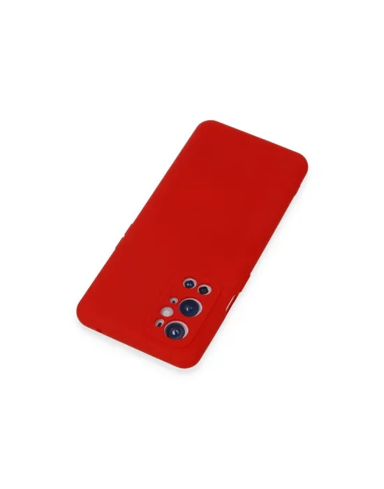 One Plus 9 Pro Kılıf Nano İçi Kadife Silikon - Kırmızı