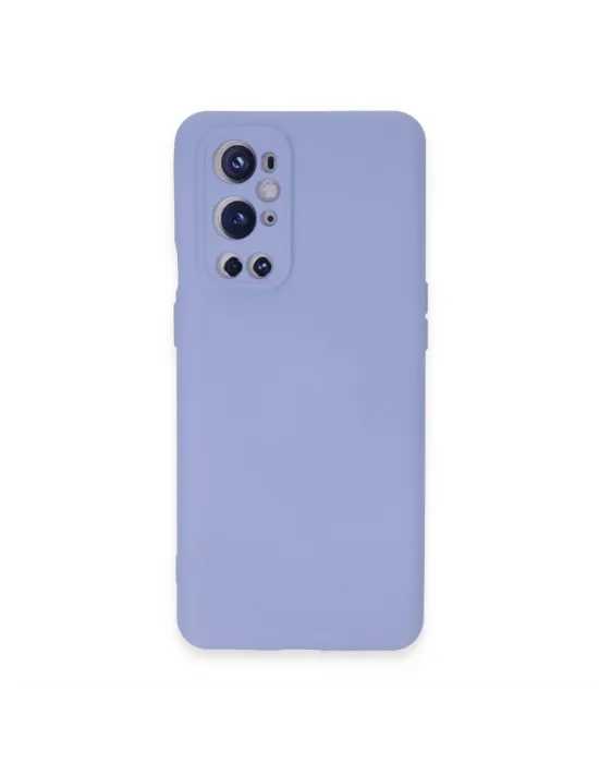 One Plus 9 Pro Kılıf Nano İçi Kadife Silikon - Mavi