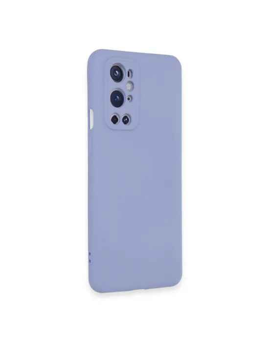 One Plus 9 Pro Kılıf Nano İçi Kadife Silikon - Mavi