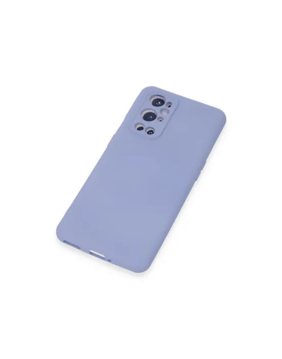 One Plus 9 Pro Kılıf Nano İçi Kadife Silikon - Mavi