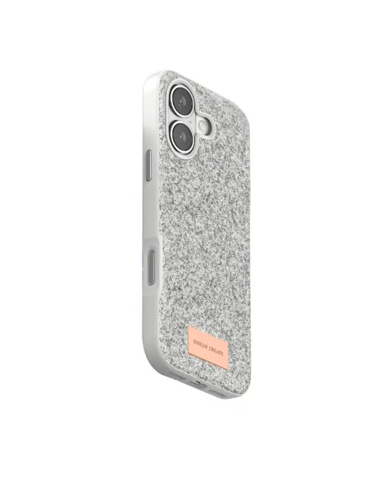 Onegif Apple İphone 17 Bright Simli Kapak - Beyaz