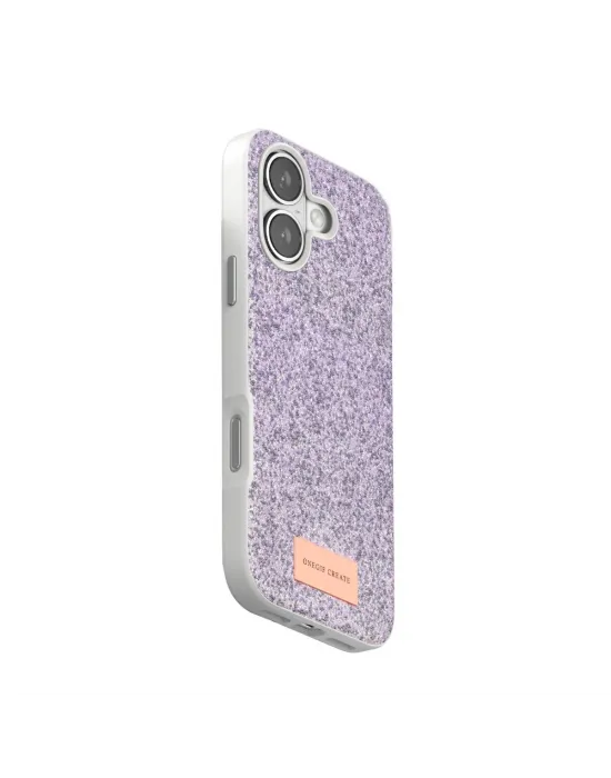 Onegif Apple İphone 17 Bright Simli Kapak - Lila