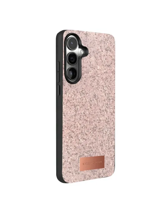 Onegif Samsung Galaxy A57 5g Bright Simli Kapak - Pembe