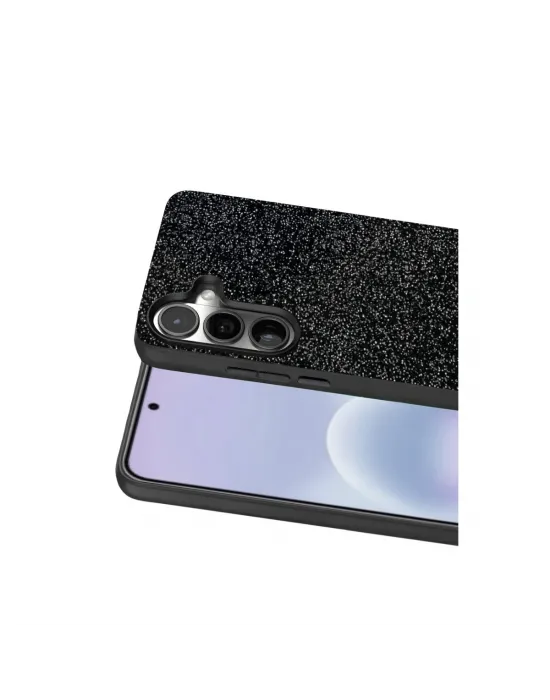 Onegif Samsung Galaxy A57 5g Bright Simli Kapak - Siyah