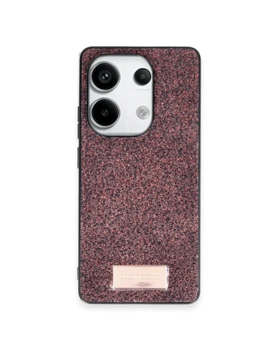 Onegif Xiaomi Redmi Note 13 Pro 4g Bright Simli Kapak - Derin Mor